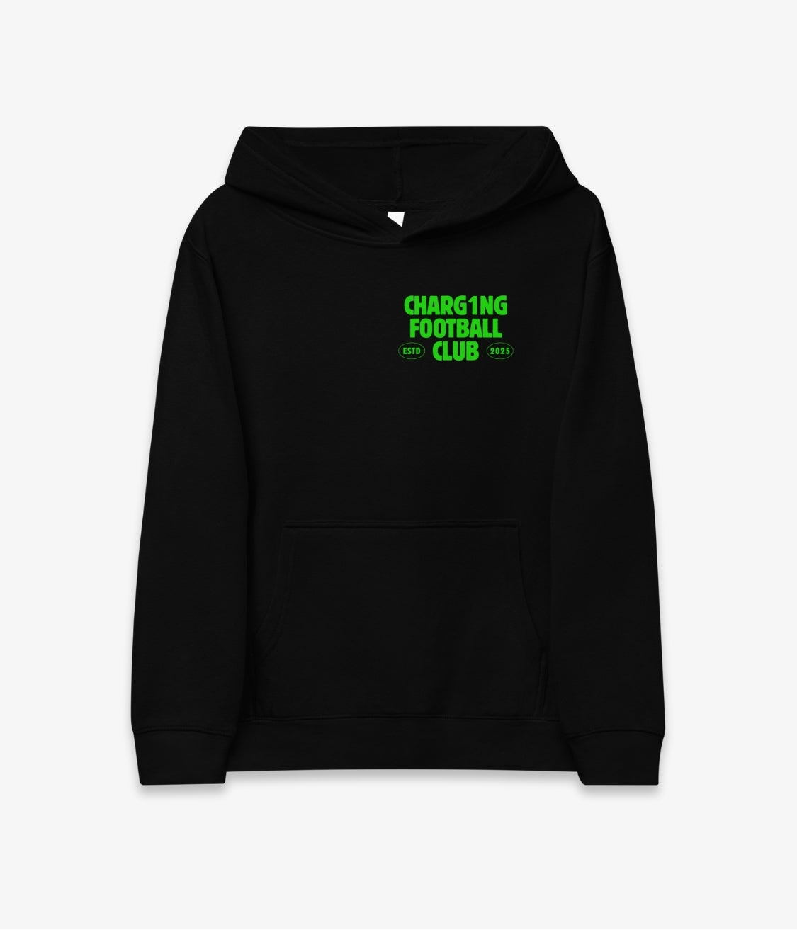 Kids Fleece CHARG1NG Football Club Hoodie