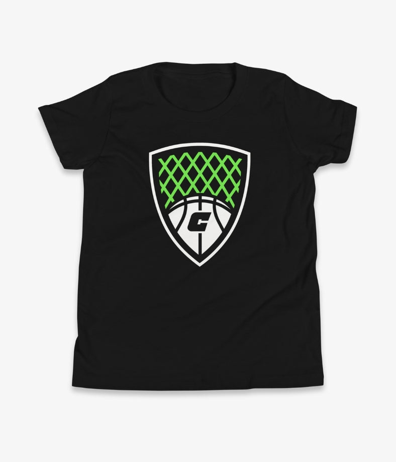 Youth CHARG1NG SHIELD Short Sleeve Tee (black)